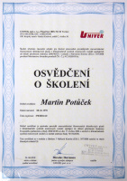 Certifikát